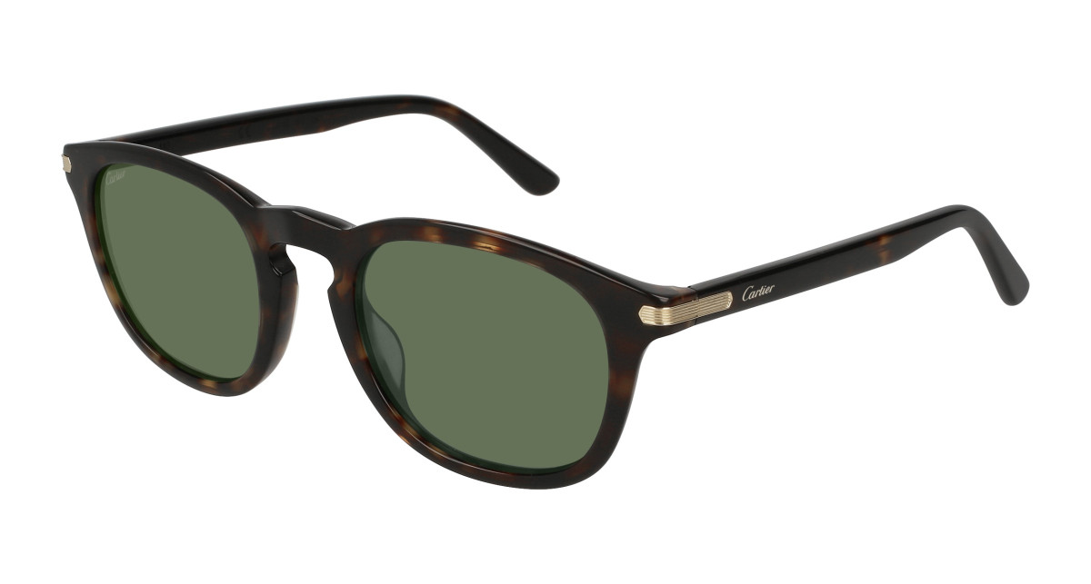 Lunettes de Soleil Cartier CT0011S 002 Havane