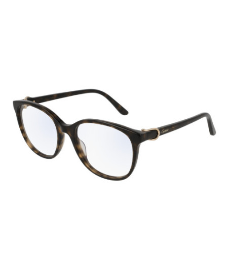 Lunettes de Vue Cartier CT0007O 002 Havane