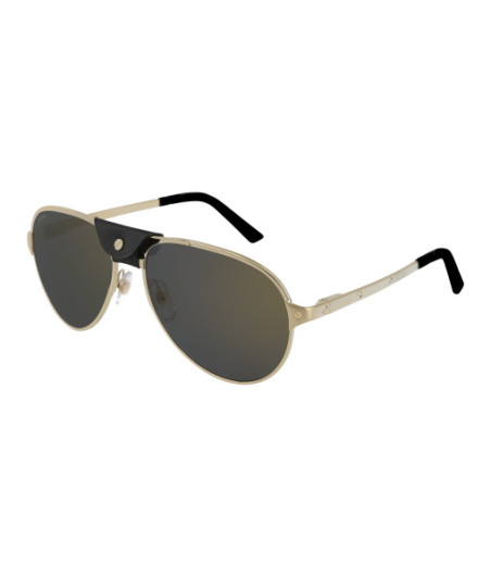 Lunettes de Soleil Cartier CT0034S 014 Or