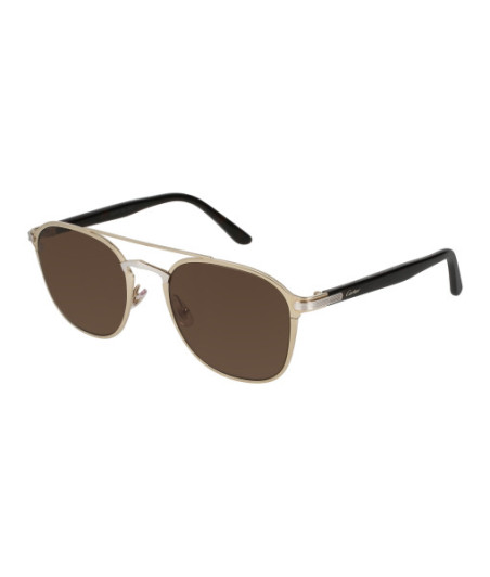 Lunettes de Soleil Cartier CT0012S 002 Or