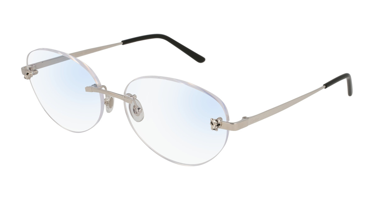 Lunettes de Vue Cartier CT0028O 001 Argent