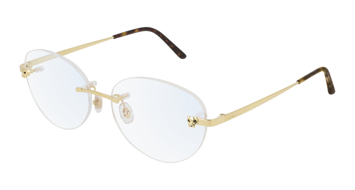 Lunettes de Vue Cartier CT0028O 003 Or