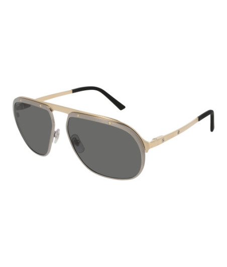 Lunettes de Soleil Cartier CT0035S 004 Ruthenium