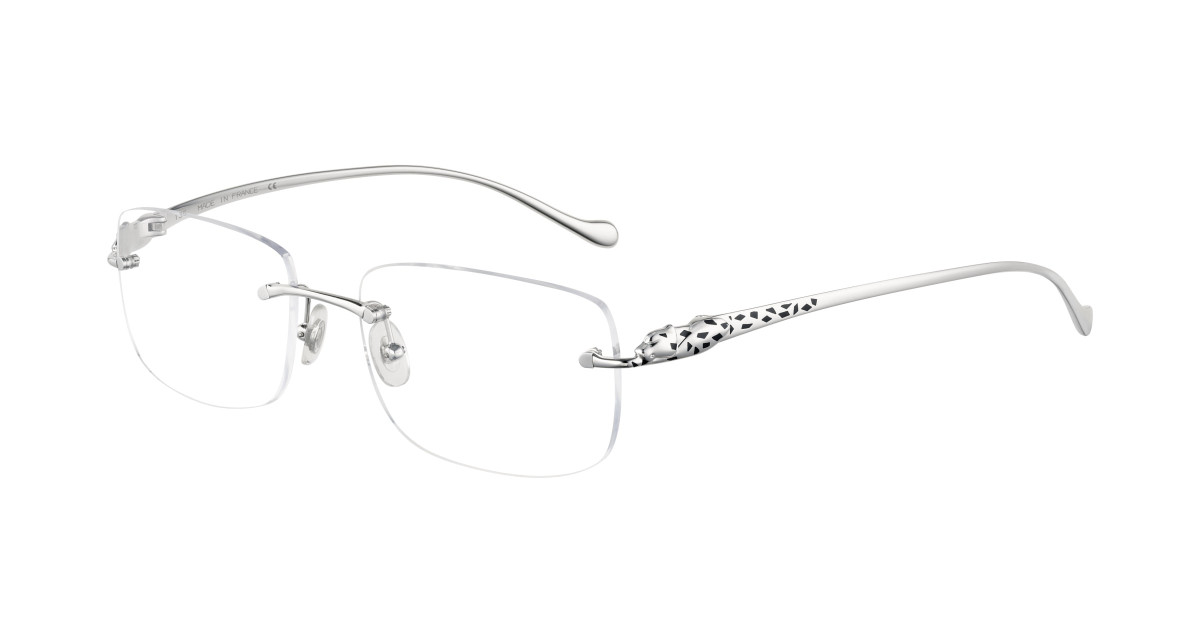 Lunettes de Vue Cartier CT0063O 001 Argent