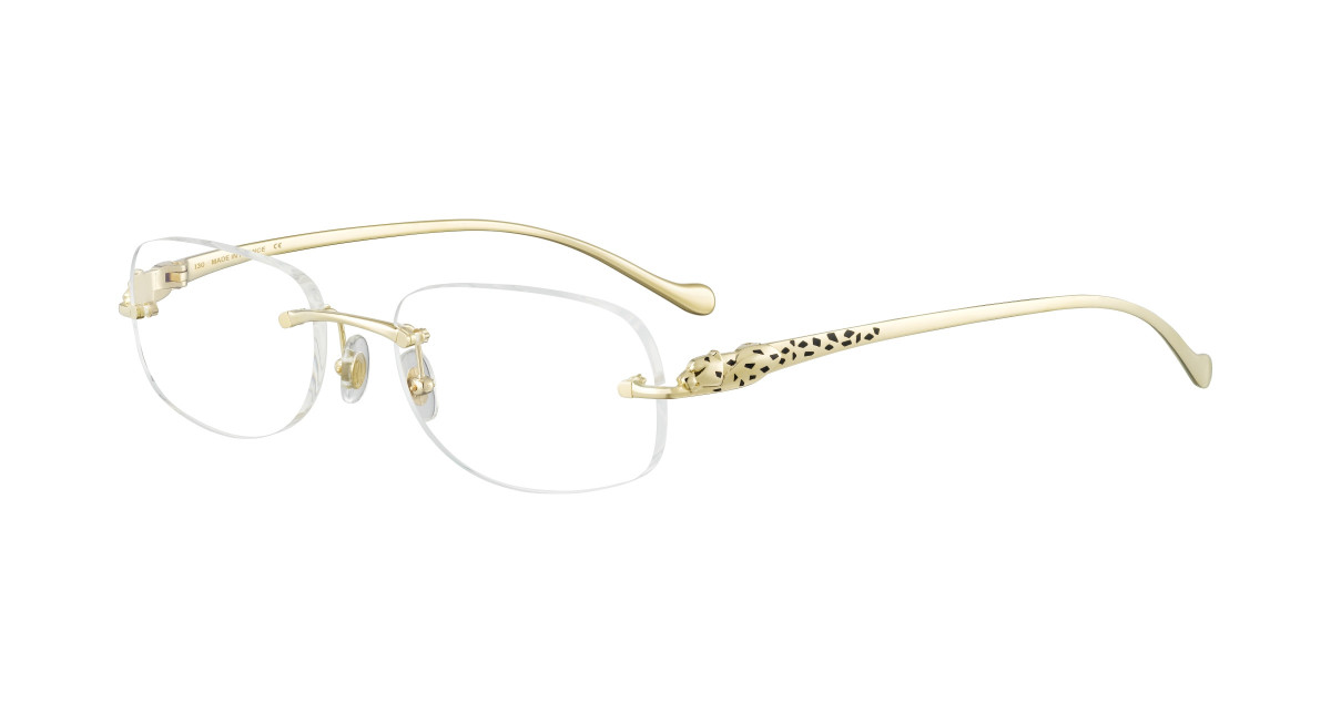 Lunettes de Vue Cartier CT0058O 001 Or