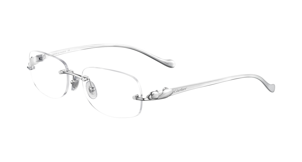 Lunettes de Vue Cartier CT0058O 003 Argent