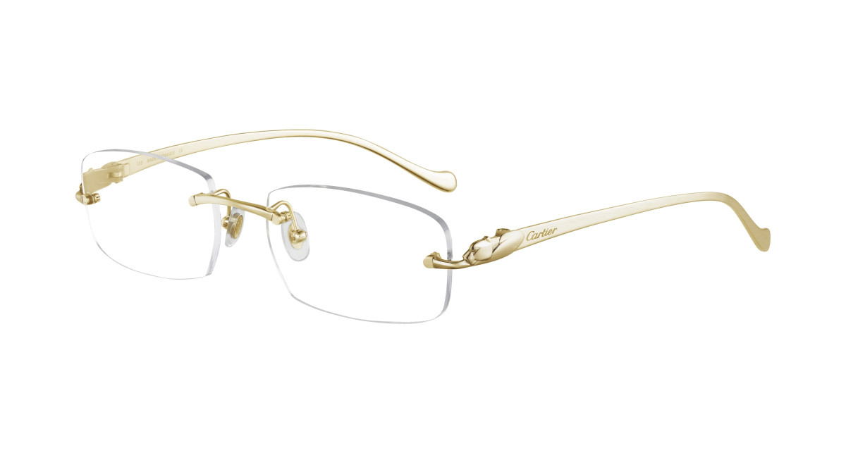 Lunettes de Vue Cartier CT0061O 002 Or