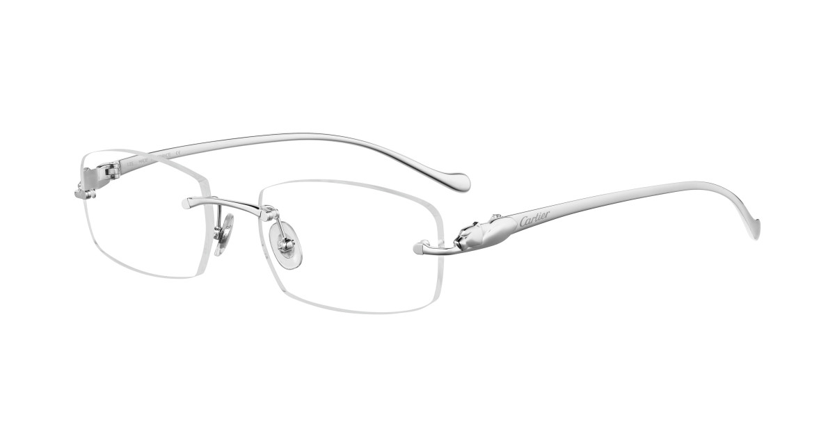 Lunettes de Vue Cartier CT0061O 003 Argent