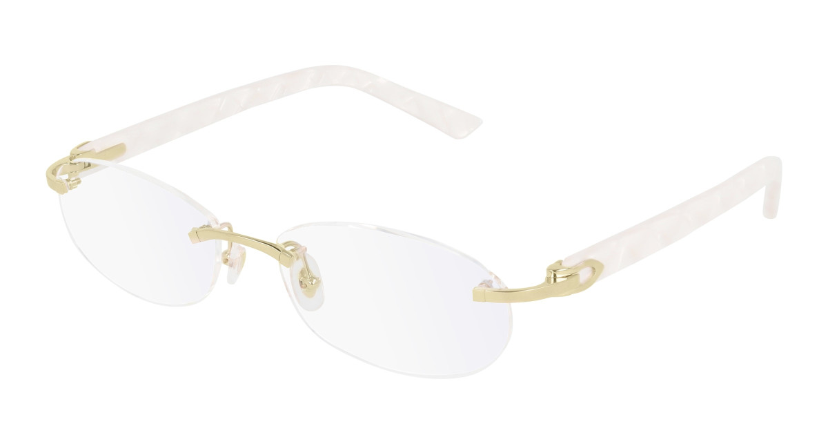 Lunettes de Vue Cartier CT0056O 002 Or