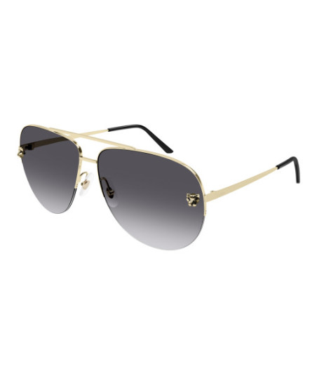 Lunettes de Soleil Cartier CT0065S 001 Or