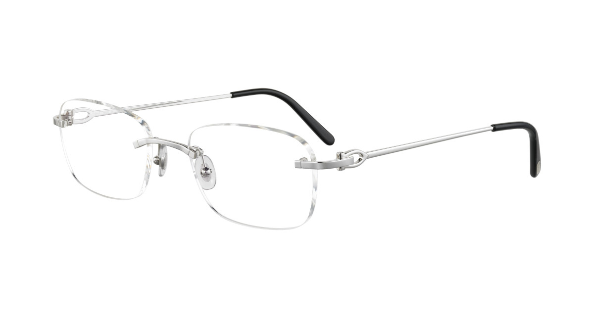 Lunettes de Vue Cartier CT0050O 002 Argent