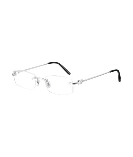 Lunettes de Vue Cartier CT0045O 001 Argent