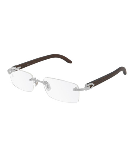 Lunettes de Vue Cartier CT0052O 004 Argent