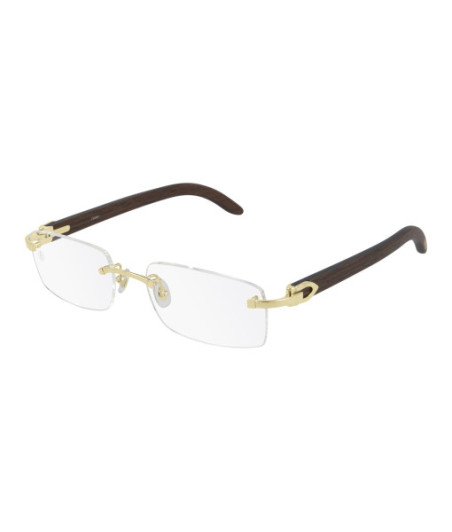 Lunettes de Vue Cartier CT0052O 005 Or