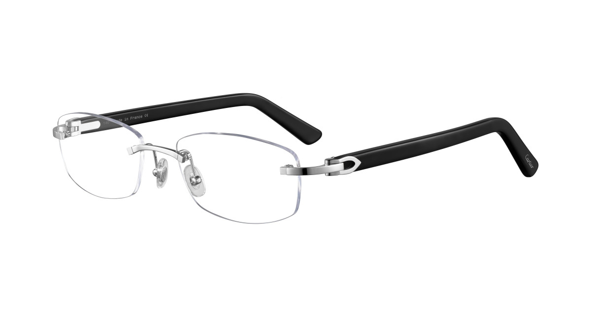 Lunettes de Vue Cartier CT0048O 003 Argent