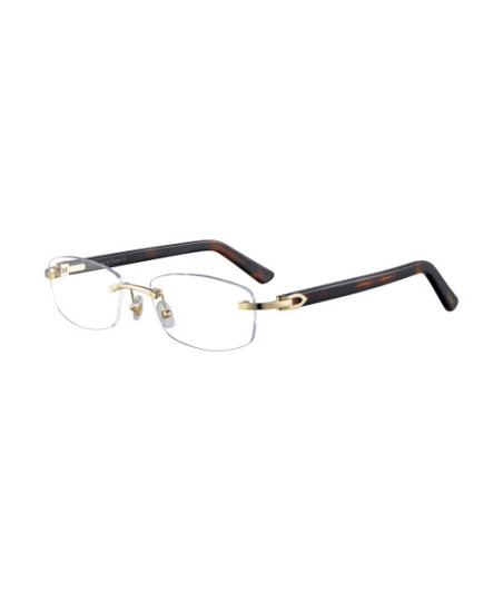 Lunettes de Vue Cartier CT0048O 004 Or