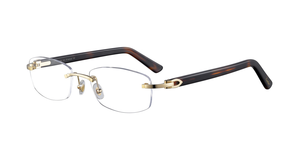 Lunettes de Vue Cartier CT0048O 004 Or