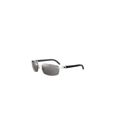 Lunettes de Soleil Cartier CT0046S 001 Argent