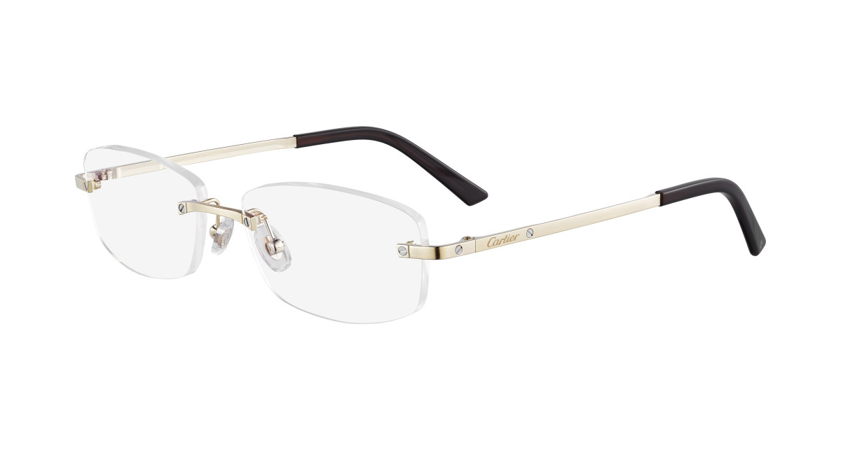 Lunettes de Vue Cartier CT0086O 001 Or