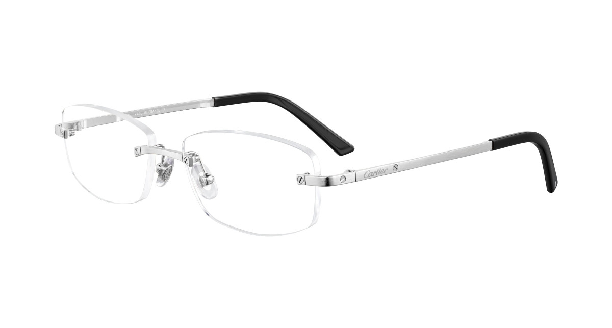 Lunettes de Vue Cartier CT0086O 002 Argent