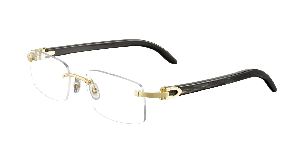 Lunettes de Vue Cartier CT0049O 001 Or