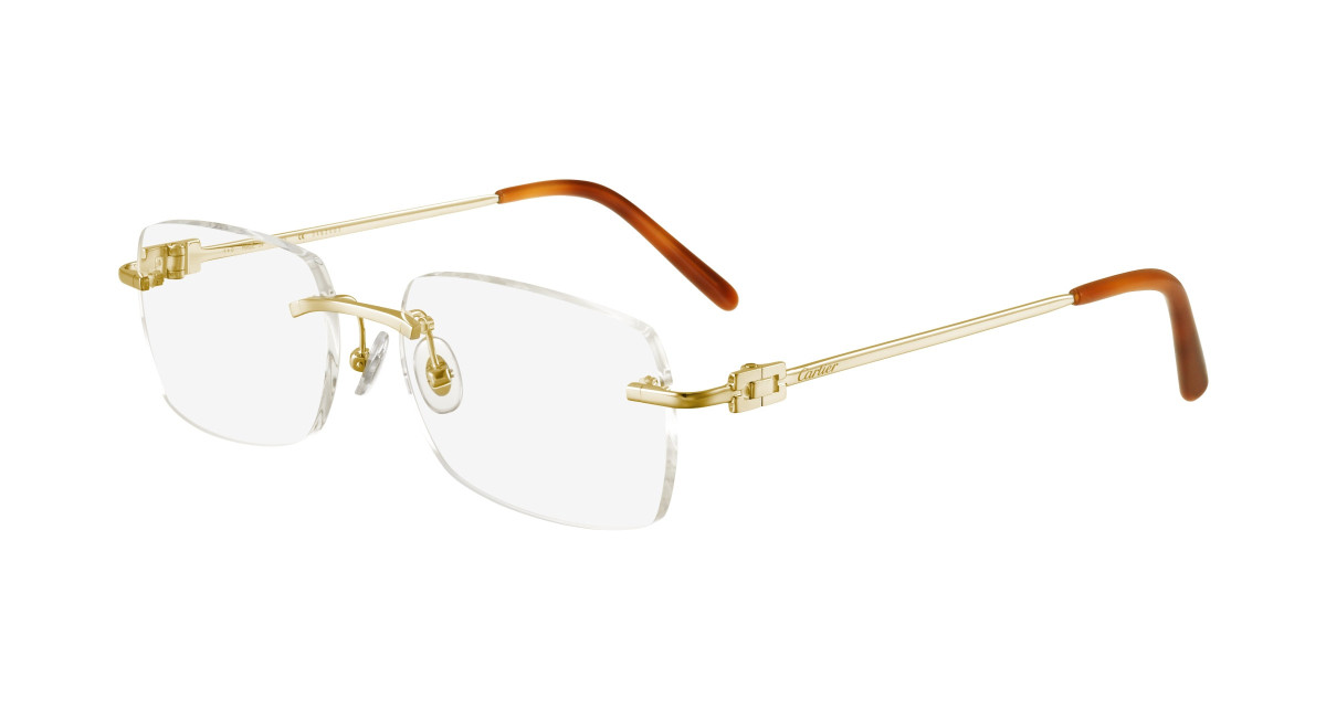 Lunettes de Vue Cartier CT0069O 001 Or