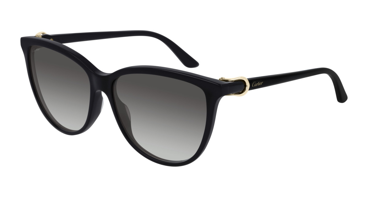 Lunettes de Soleil Cartier CT0186S 001 Noir