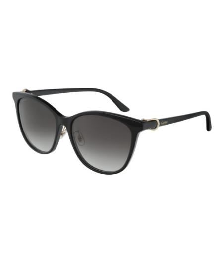 Lunettes de Soleil Cartier CT0186SA 001 Noir