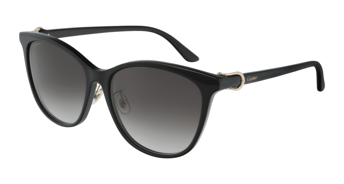 Lunettes de Soleil Cartier CT0186SA 001 Noir