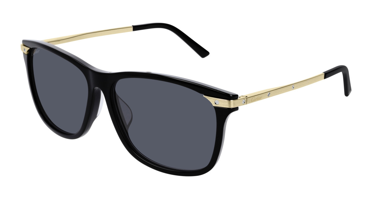 Lunettes de Soleil Cartier CT0104SA 001 Noir