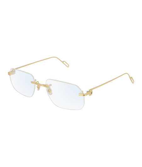 Lunettes de Vue Cartier CT0113O 001 Or