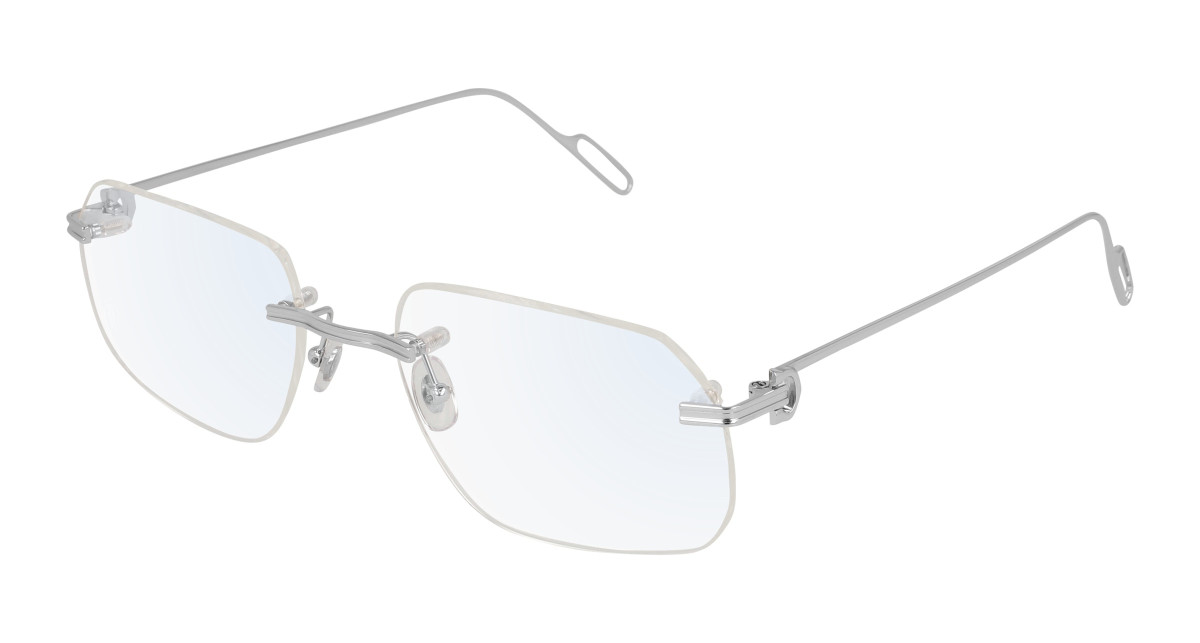 Lunettes de Vue Cartier CT0113O 002 Argent