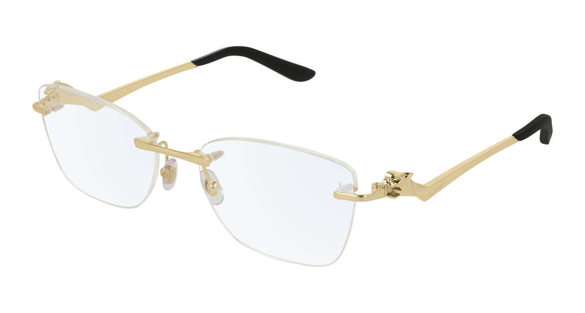 Lunettes de Vue Cartier CT0120O 001 Or