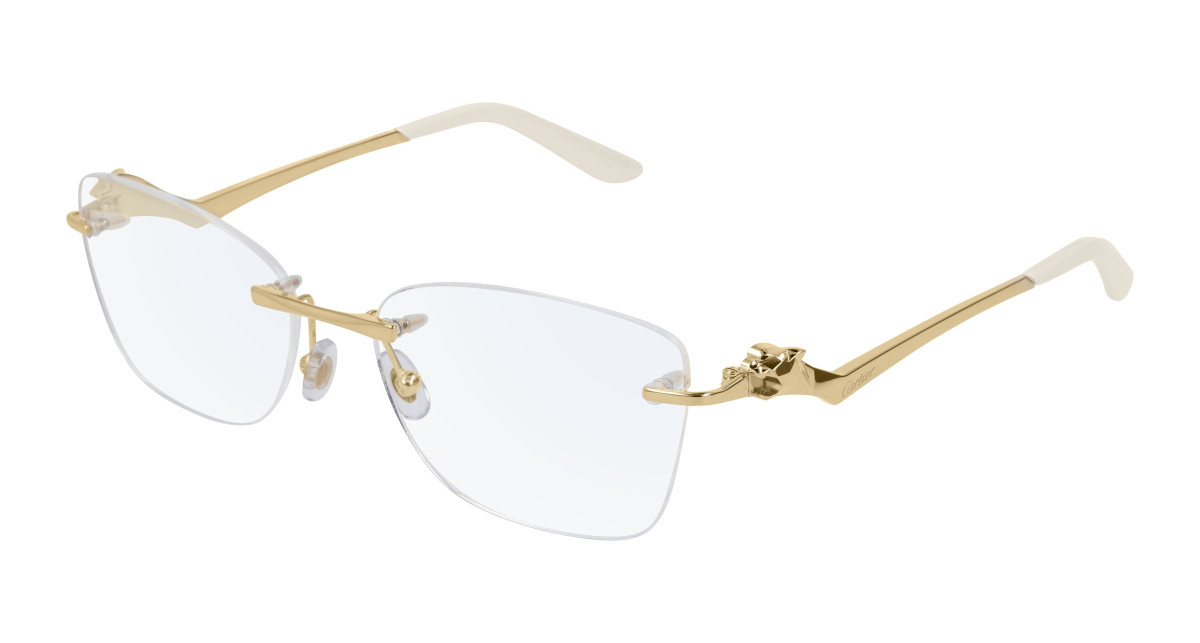 Lunettes de Vue Cartier CT0120O 002 Or