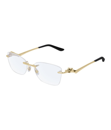 Lunettes de Vue Cartier CT0120OA 001 Or