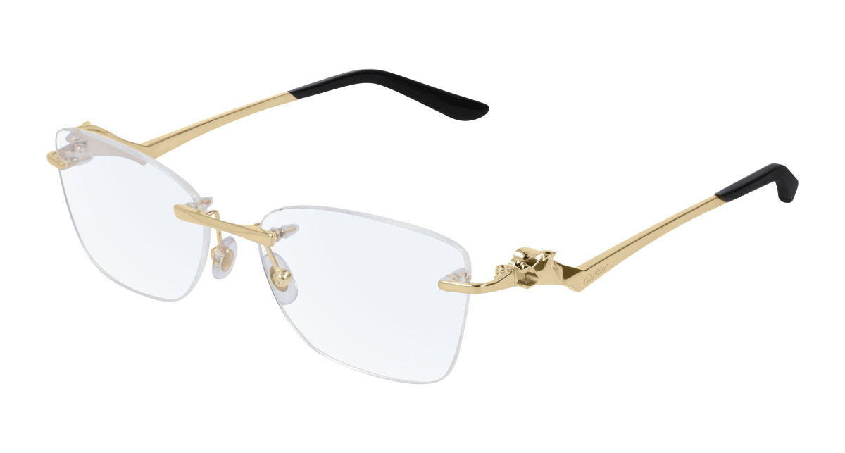 Lunettes de Vue Cartier CT0120OA 001 Or