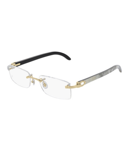 Lunettes de Vue Cartier CT0046O 001 Or