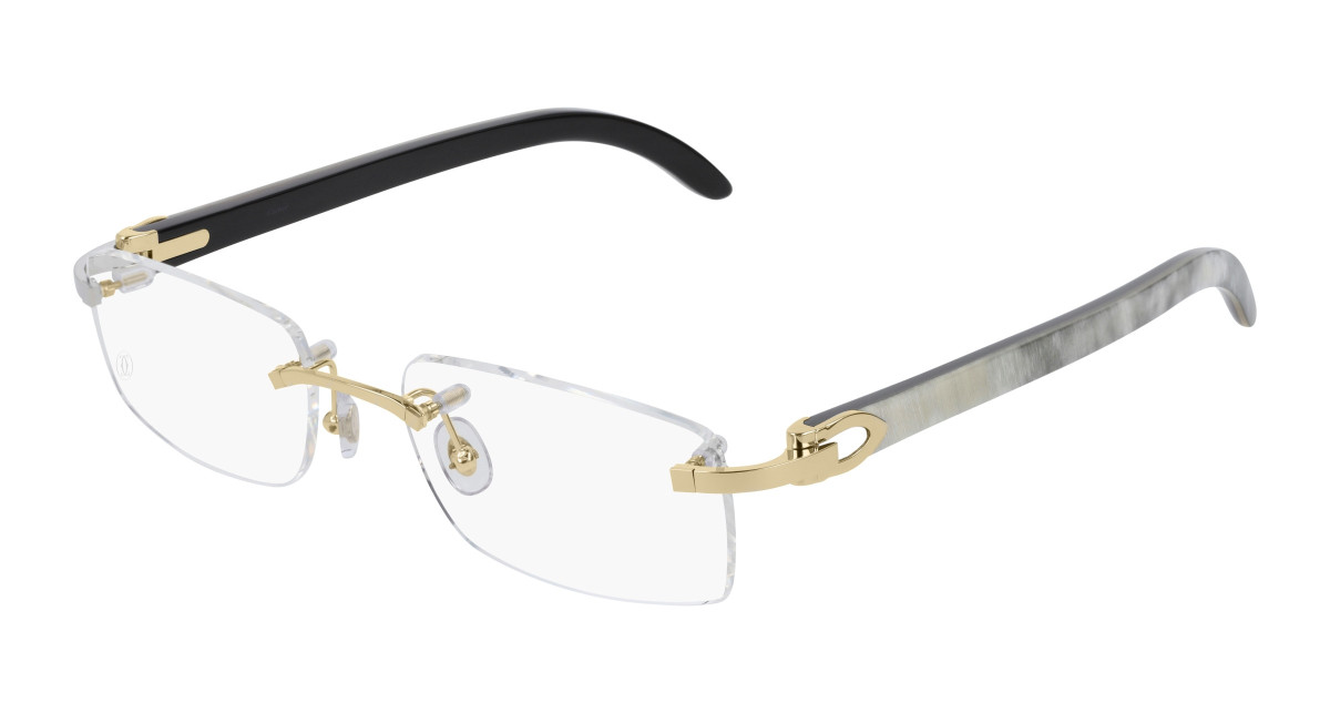 Lunettes de Vue Cartier CT0046O 001 Or