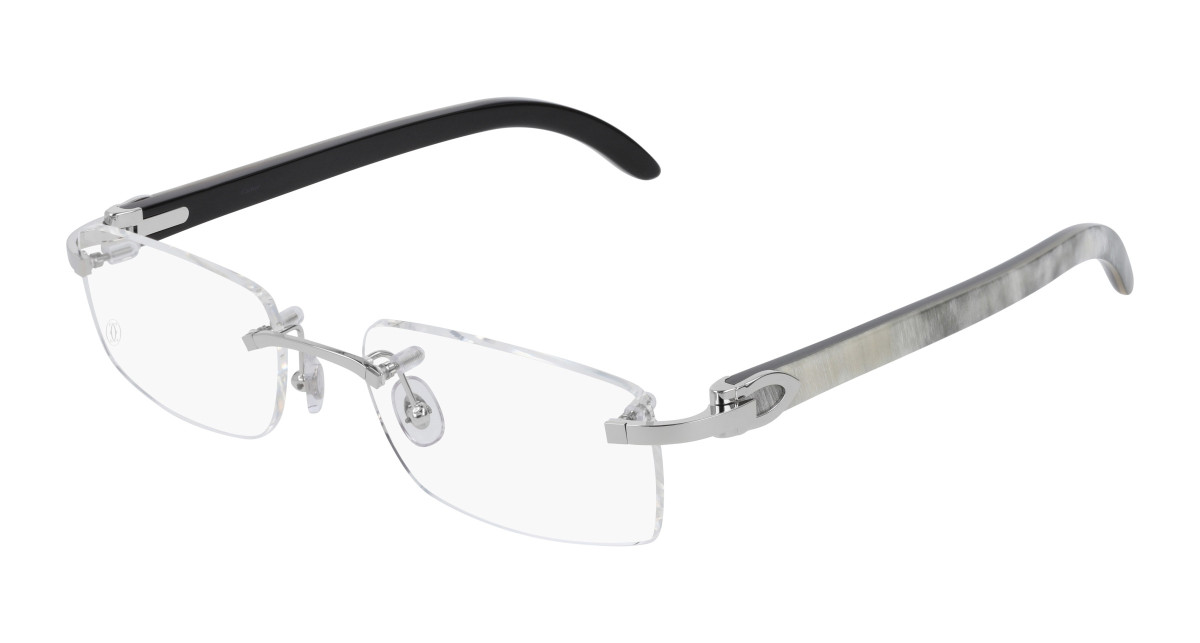 Lunettes de Vue Cartier CT0046O 002 Argent