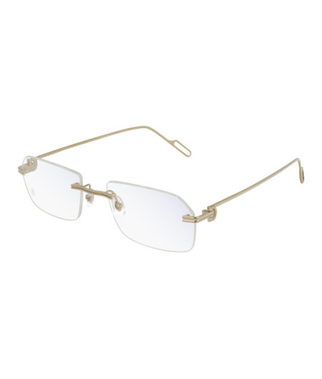 Lunettes de Vue Cartier CT0162O 001 Or