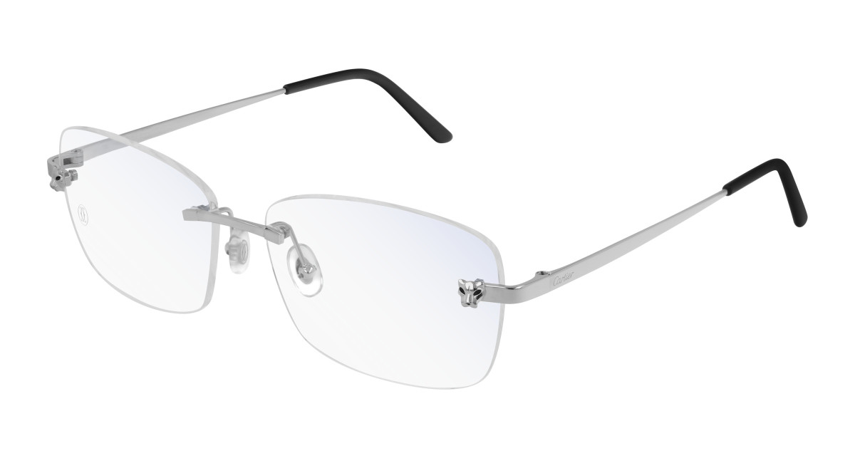 Lunettes de Vue Cartier CT0148O 002 Argent