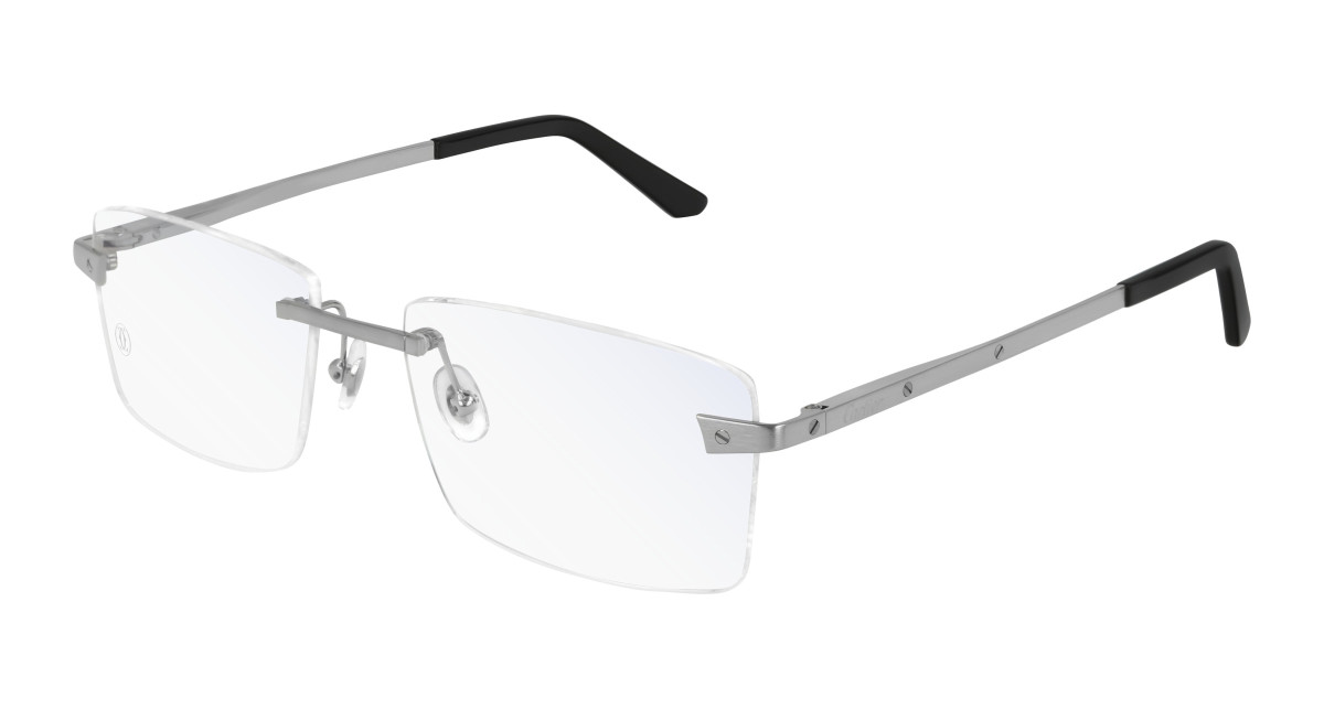 Lunettes de Vue Cartier CT0167O 005 Argent