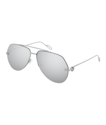 Lunettes de Soleil Cartier CT0170S 002 Argent