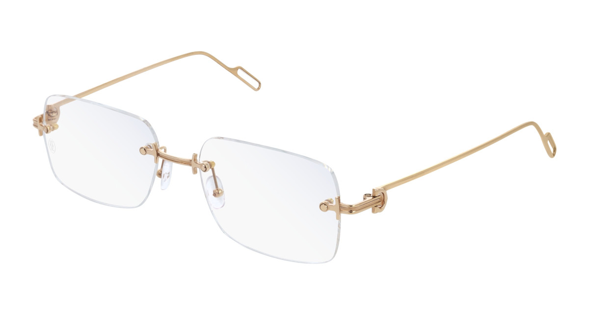 Lunettes de Vue Cartier CT0171O 001 Cuivre