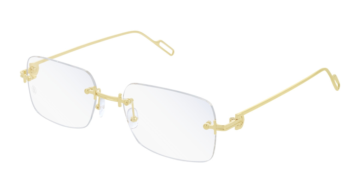 Lunettes de Vue Cartier CT0171O 003 Or