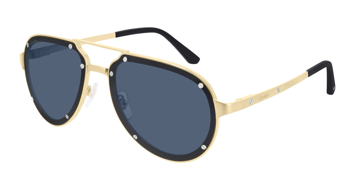 Lunettes de Soleil Cartier CT0195S 003 Or