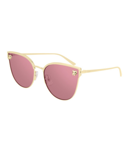 Lunettes de Soleil Cartier CT0198S 004 Or