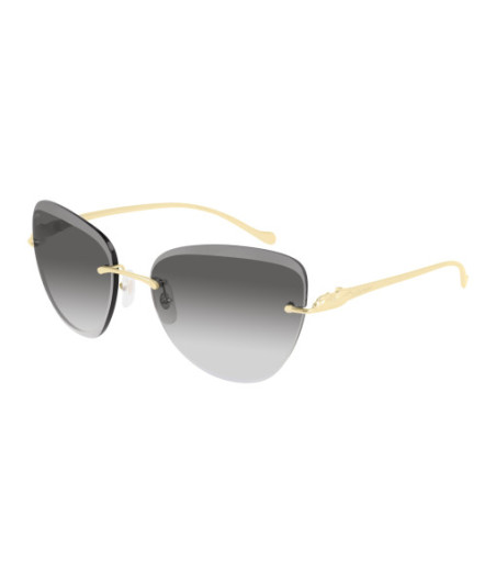 Lunettes de Soleil Cartier CT0032RS 001 Or