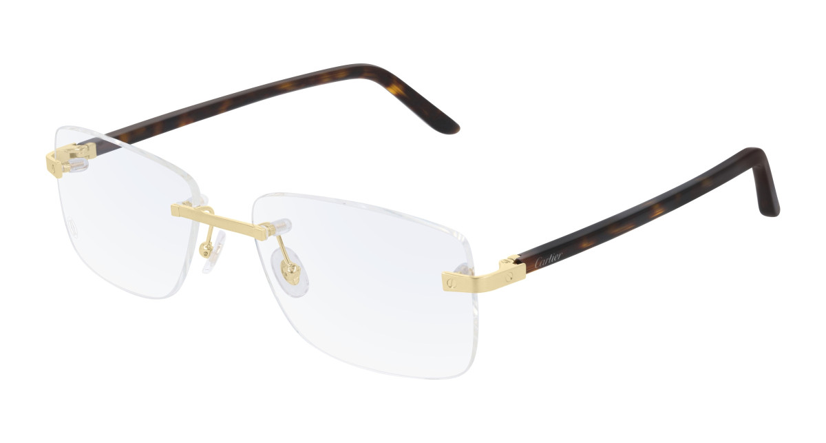 Lunettes de Vue Cartier CT0216OA 003 Or