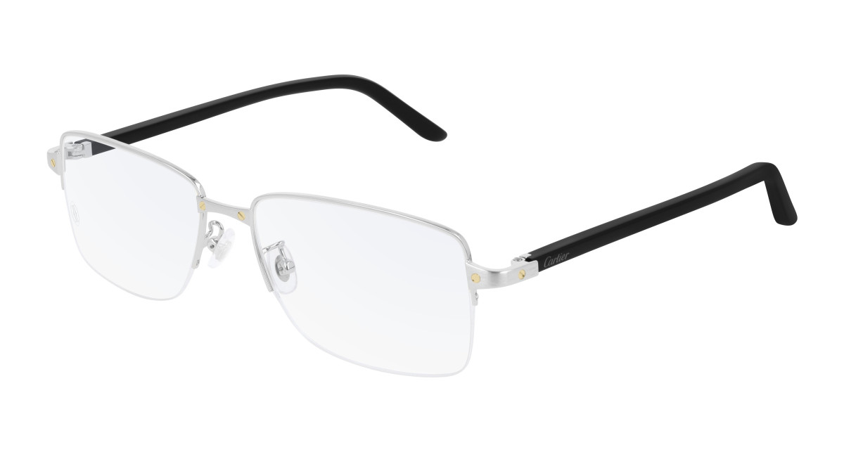 Lunettes de Vue Cartier CT0217OA 004 Argent